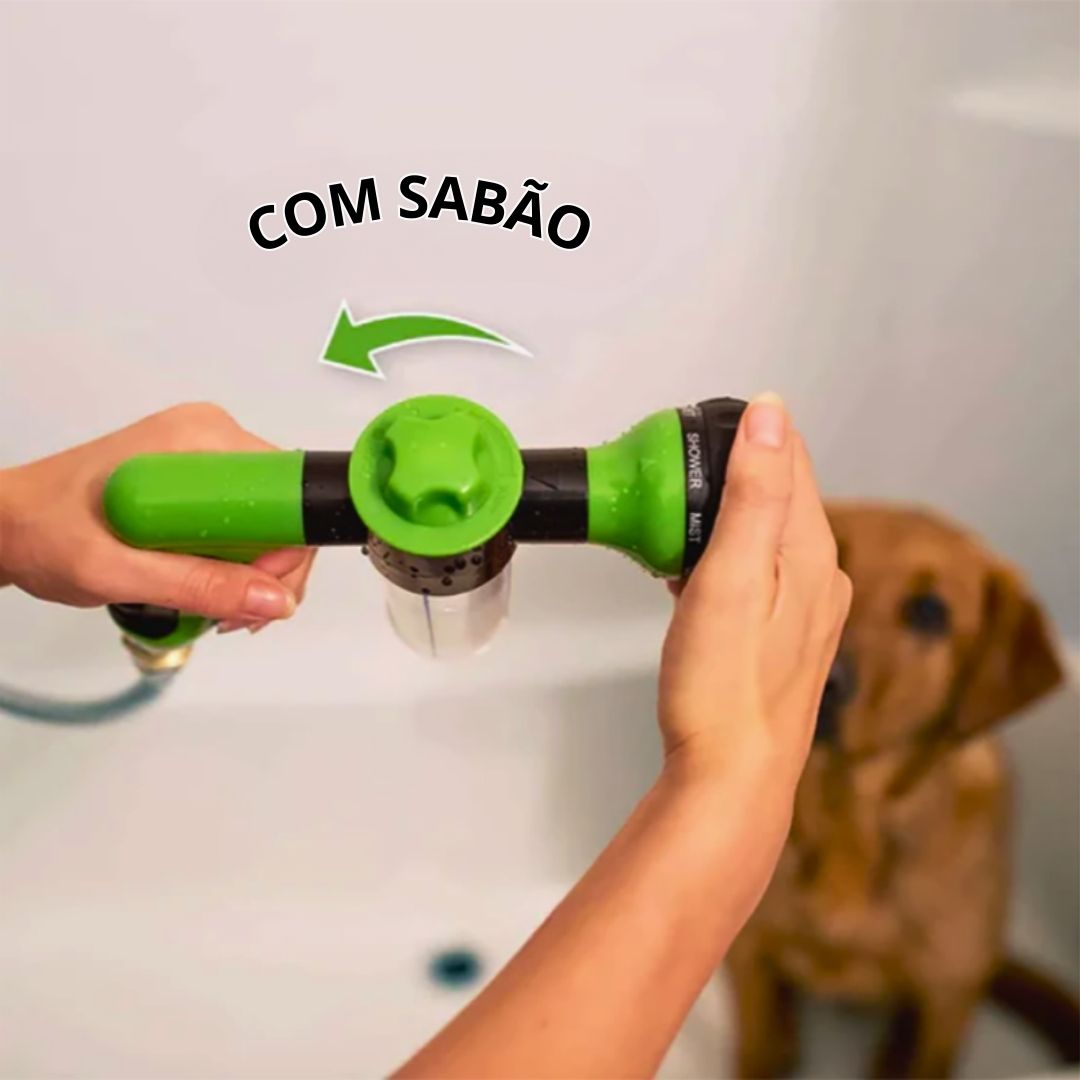 Pistola de banho para pet