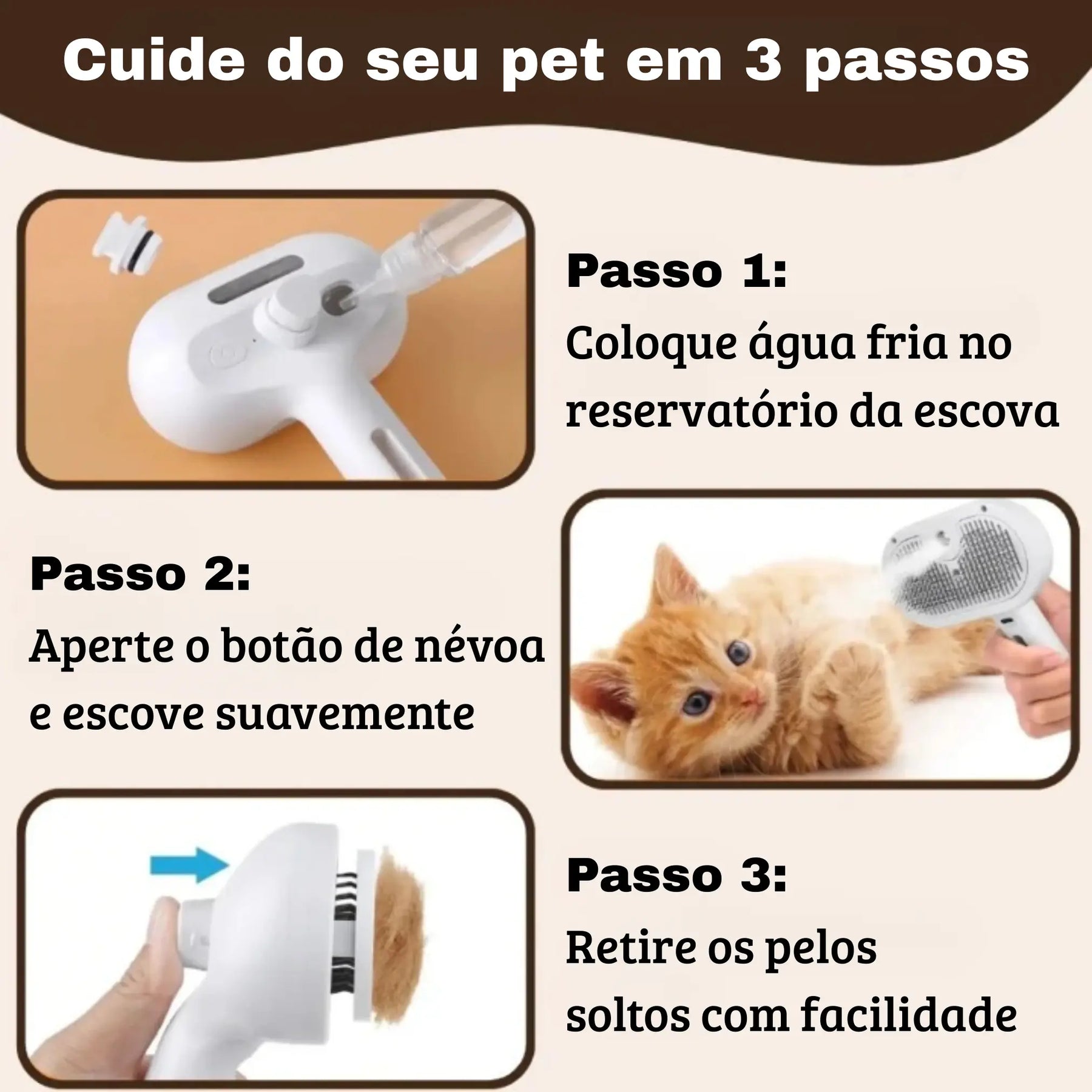 Escova Pet Royal