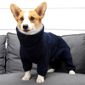 Macacão Pet Fleece Ajustável