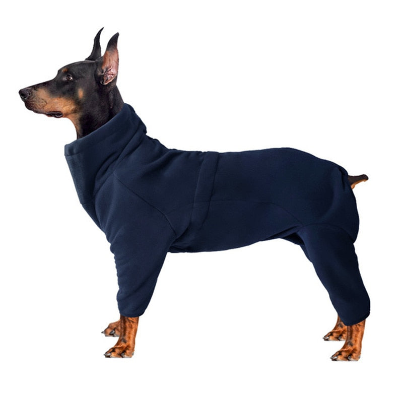 Macacão Pet Fleece Ajustável