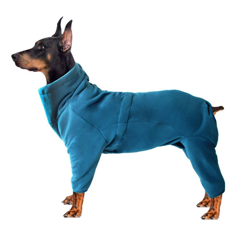Macacão Pet Fleece Ajustável