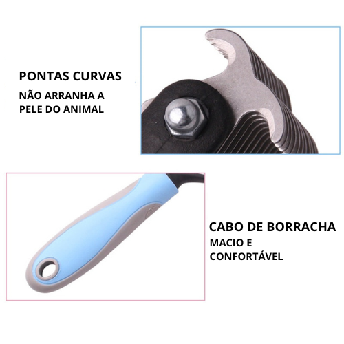 Escova Removedora de Pelos